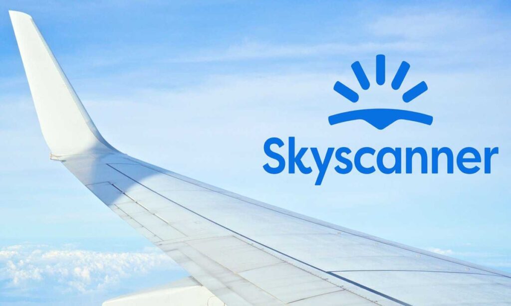 تصویر لوگو skyscanner